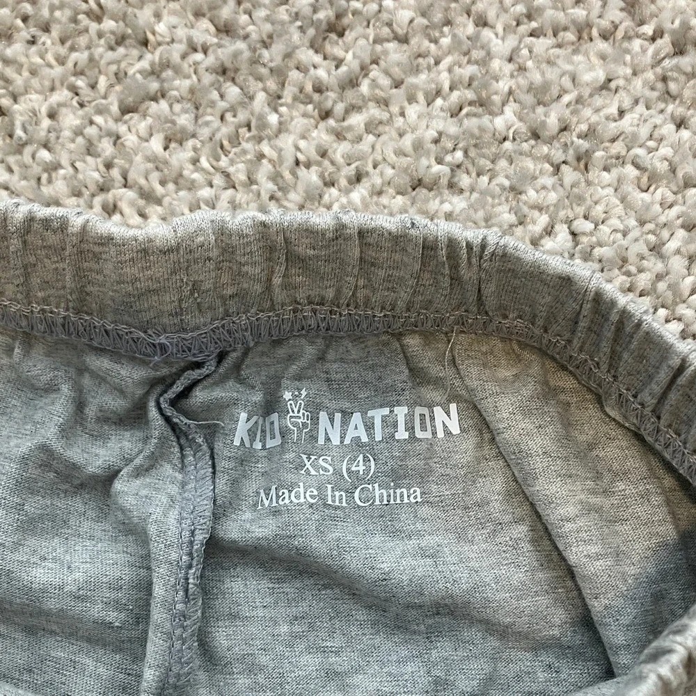 Kids Nation Boys Size 4T‎ Stylish Gray Shorts